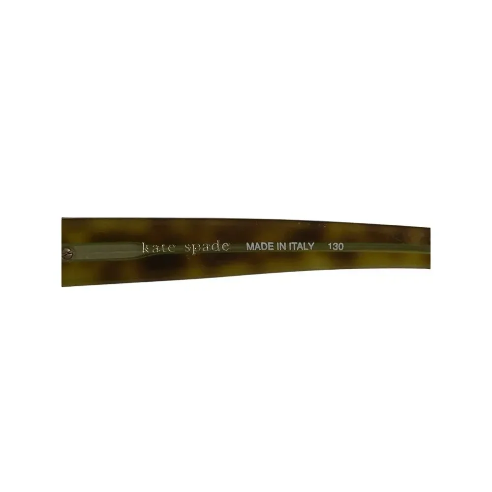 Kate Spade Celeste/S 0N1V Green Brown‎ Tortoise Sunglasses Green Lens 57-17 130